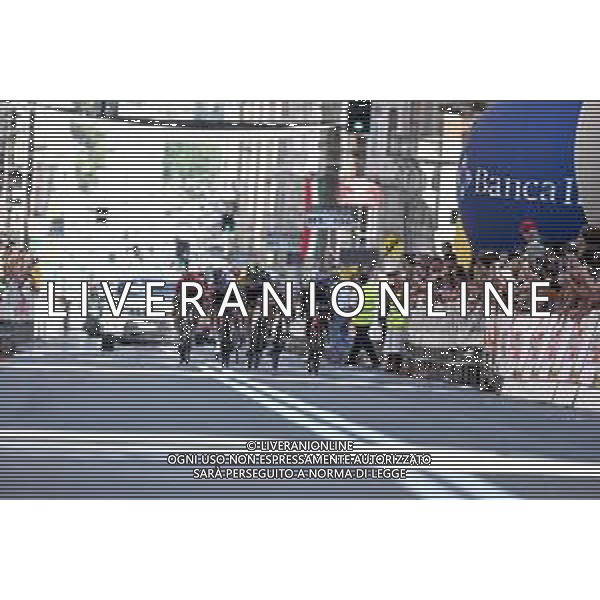 02-06-2022 Giro Dell\' Appennino; 2022, Drone Hopper - Androni; 2022, Intermarche - Wanty Gobert; 2022, Israel - Premier Tech; Tesfatsion, Natael; Zimmermann, Georg; Clarke, Simon; Genova; ©SIROTTI/AGENZIA ALDO LIVERANI SAS