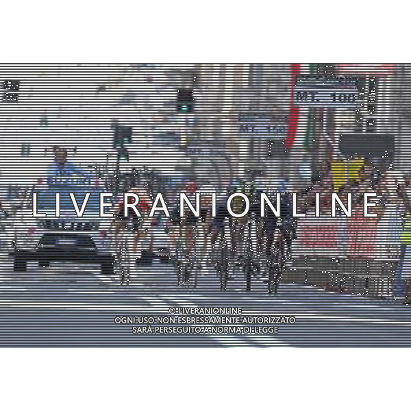02-06-2022 Giro Dell\' Appennino; 2022, Drone Hopper - Androni; 2022, Intermarche - Wanty Gobert; 2022, Israel - Premier Tech; Tesfatsion, Natael; Zimmermann, Georg; Clarke, Simon; Genova; ©SIROTTI/AGENZIA ALDO LIVERANI SAS