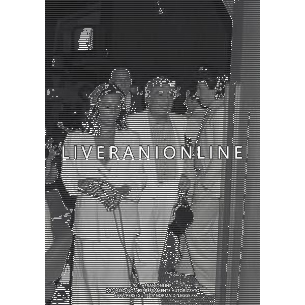 RETROSPETTIVA GINO BRAMIERI COMICO-CABARETTISTA-ATTORE-UMORISTA CONDUTTORE TELEVISIVO NELLA FOTO GINO BRAMIERI CON IDA PETRUCCIOLI A SALSOMAGGIORE AL PREMIO REGIA TELEVISIVA NELL\'ANNO 1979 AG ALDO LIVERANI SAS   
