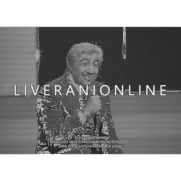 RETROSPETTIVA GINO BRAMIERI COMICO-CABARETTISTA-ATTORE-UMORISTA CONDUTTORE TELEVISIVO NELLA FOTO GINO BRAMIERI A MILANO NELL\'ANNO 1978 AG ALDO LIVERANI SAS  