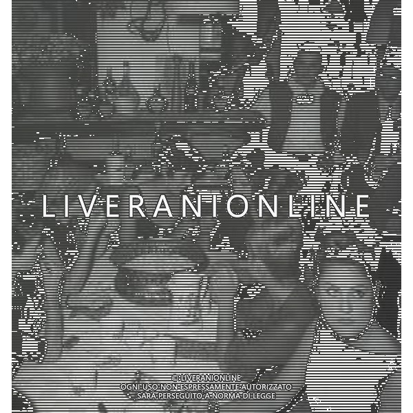 RETROSPETTIVA CARLA GRAVINA ATTRICE NELLA FOTO CARLA GRAVINA CON MARISA DEL FRATE-ILARIA OCCHINI E GIAN MARIA VOLONTE\' A MILANO IL 01-10-1963 AG ALDO LIVERANI SAS