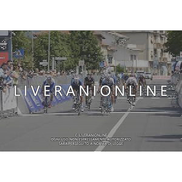 04-06-2022 Adriatica - Ionica Race; Tappa 01 Tarvisio - Monfalcone; 2022, Gazprom - Rusvelo; 2022, Colpack - Ballan; Malucelli, Matteo; Persico, Davide; Monfalcone; ©SIROTTI/AGENZIA ALDO LIVERANI SAS