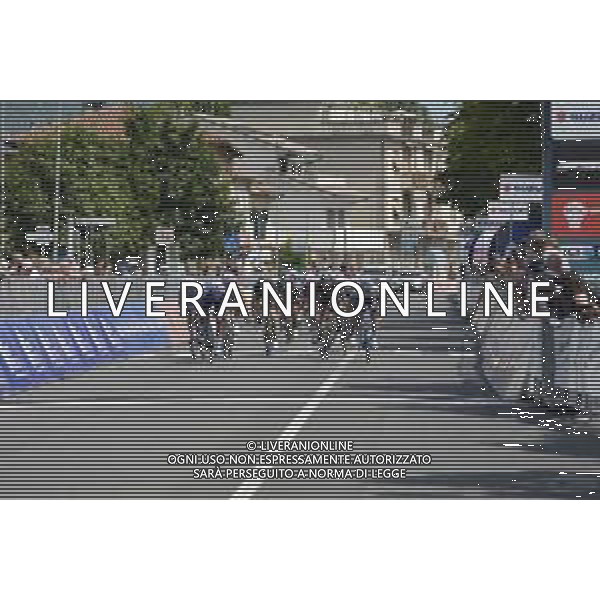 04-06-2022 Adriatica - Ionica Race; Tappa 01 Tarvisio - Monfalcone; 2022, Gazprom - Rusvelo; 2022, Colpack - Ballan; Malucelli, Matteo; Persico, Davide; Monfalcone; ©SIROTTI/AGENZIA ALDO LIVERANI SAS