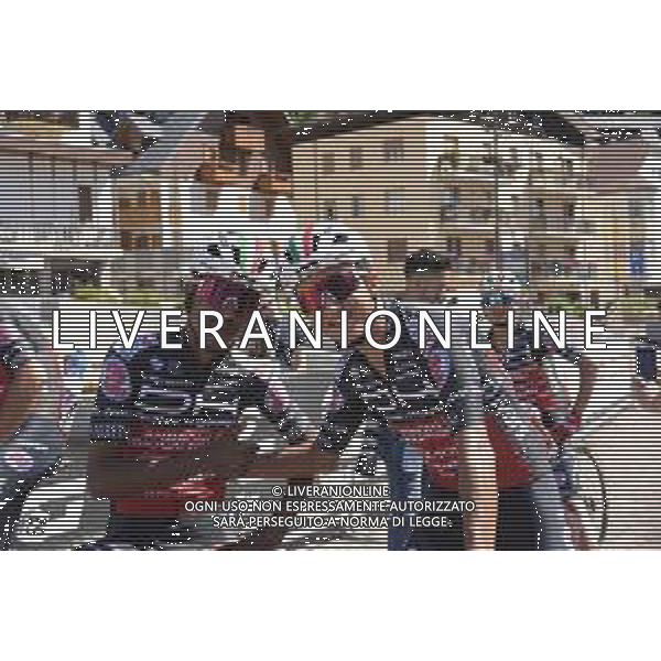 04-06-2022 Adriatica - Ionica Race; Tappa 01 Tarvisio - Monfalcone; 2022, Drone Hopper - Androni; Tesfatsion, Natael; Cepeda, Jefferson; Tarvisio; ©SIROTTI/AGENZIA ALDO LIVERANI SAS