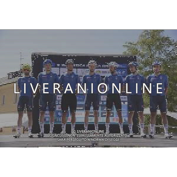 04-06-2022 Adriatica - Ionica Race; Tappa 01 Tarvisio - Monfalcone; 2022, Italia; 2022, Gazprom - Rusvelo; Tarvisio; ©SIROTTI/AGENZIA ALDO LIVERANI SAS