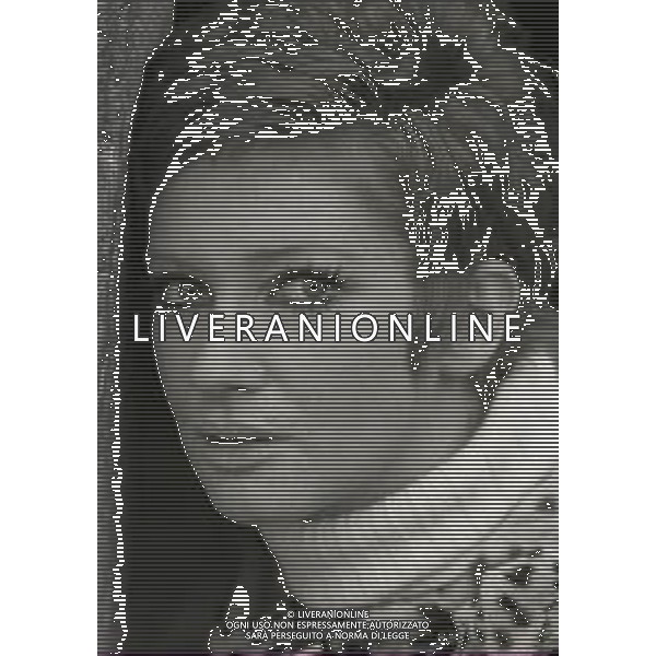 RETROSPETTIVA CARLA GRAVINA ATTRICE NELLA FOTO CARLA GRAVINA NELL\'ANNO 1970 A ROMA AG ALDO LIVERANI SAS 
