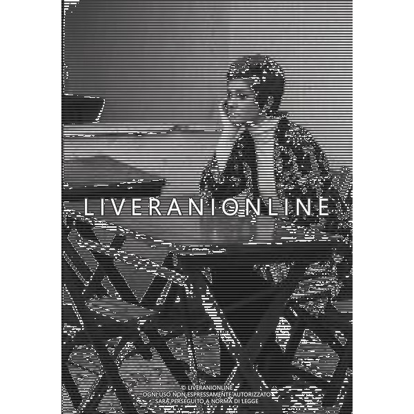 RETROSPETTIVA CARLA GRAVINA ATTRICE NELLA FOTO CARLA GRAVINA NELL\'ANNO 1970 A ROMA AG ALDO LIVERANI SAS 
