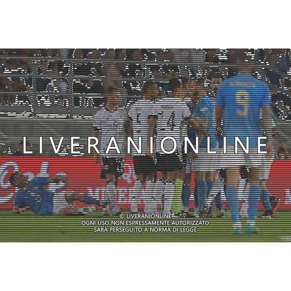 BOLOGNA - UEFA Nations League girone A gruppo 3 - ITALIA vs GERMANIA 04/06/2022 - nella foto: momento di tensione ©Claudio Zamagni/Agenzi Aldo Liverani s.a.s. /AGENZIA ALDO LIVERANI SAS
