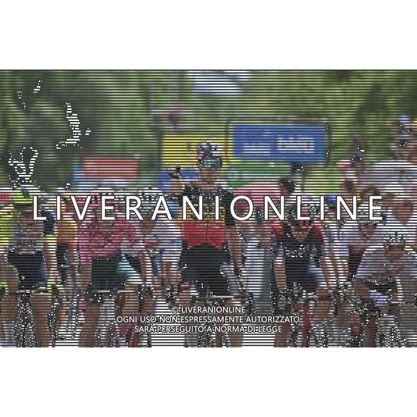 05-06-2022 Criterium Du Dauphine Libere; Tappa 01 La Voulte Sur Rhone - Beauchastel; 2022, Jumbo - Visma; Van Aert, Wout; Beauchastel; ©SIROTTI/AGENZIA ALDO LIVERANI SAS