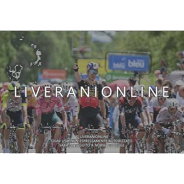 05-06-2022 Criterium Du Dauphine Libere; Tappa 01 La Voulte Sur Rhone - Beauchastel; 2022, Jumbo - Visma; Van Aert, Wout; Beauchastel; ©SIROTTI/AGENZIA ALDO LIVERANI SAS