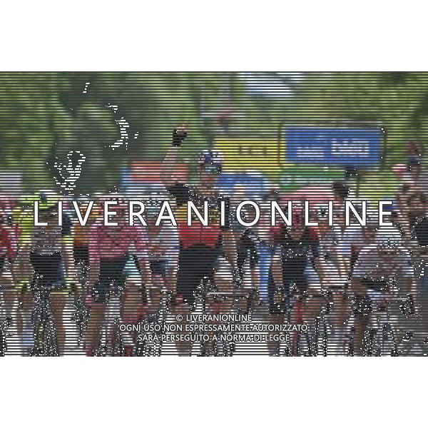 05-06-2022 Criterium Du Dauphine Libere; Tappa 01 La Voulte Sur Rhone - Beauchastel; 2022, Jumbo - Visma; Van Aert, Wout; Beauchastel; ©SIROTTI/AGENZIA ALDO LIVERANI SAS