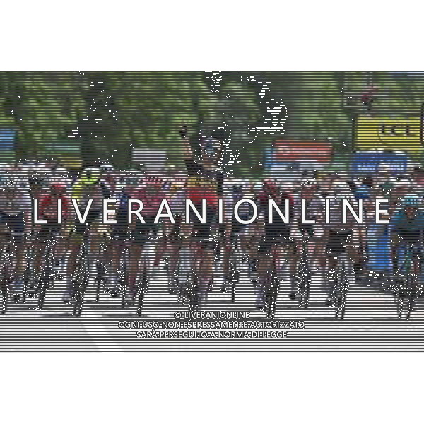05-06-2022 Criterium Du Dauphine Libere; Tappa 01 La Voulte Sur Rhone - Beauchastel; 2022, Jumbo - Visma; Van Aert, Wout; Beauchastel; ©SIROTTI/AGENZIA ALDO LIVERANI SAS
