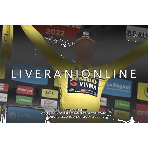 05-06-2022 Criterium Du Dauphine Libere; Tappa 01 La Voulte Sur Rhone - Beauchastel; 2022, Jumbo - Visma; Van Aert, Wout; Beauchastel; ©SIROTTI/AGENZIA ALDO LIVERANI SAS