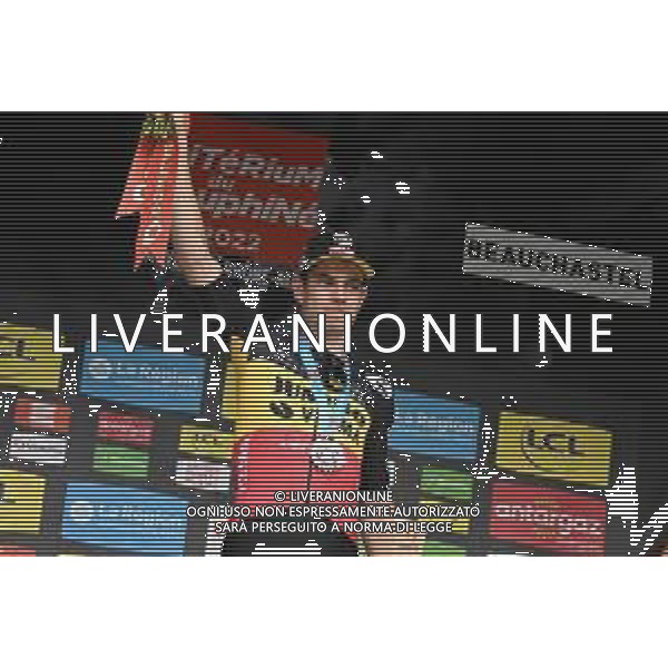 05-06-2022 Criterium Du Dauphine Libere; Tappa 01 La Voulte Sur Rhone - Beauchastel; 2022, Jumbo - Visma; Van Aert, Wout; Beauchastel; ©SIROTTI/AGENZIA ALDO LIVERANI SAS