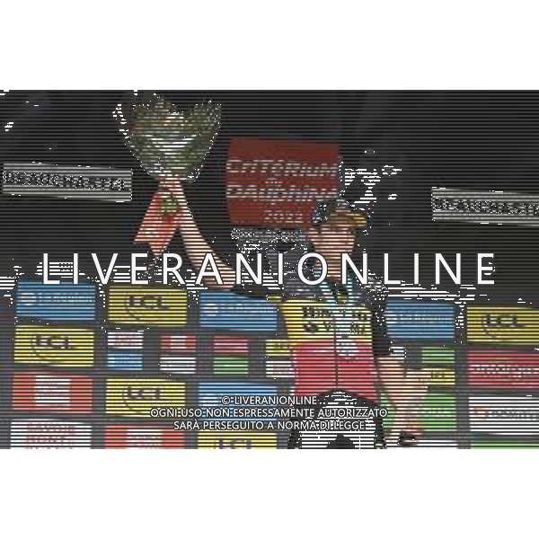 05-06-2022 Criterium Du Dauphine Libere; Tappa 01 La Voulte Sur Rhone - Beauchastel; 2022, Jumbo - Visma; Van Aert, Wout; Beauchastel; ©SIROTTI/AGENZIA ALDO LIVERANI SAS