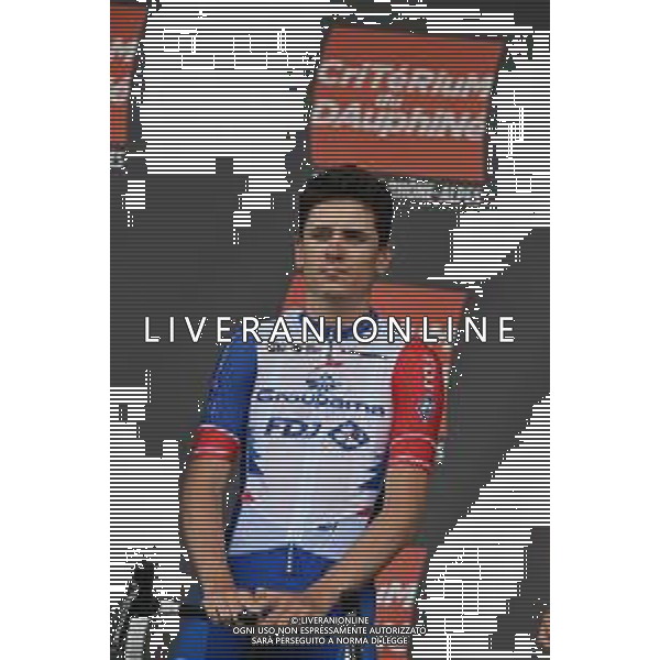 05-06-2022 Criterium Du Dauphine Libere; Tappa 01 La Voulte Sur Rhone - Beauchastel; 2022, Groupama - Fdj; Gaudu, David; La Voulte Sur Rhone; ©SIROTTI/AGENZIA ALDO LIVERANI SAS