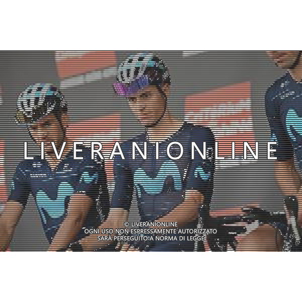05-06-2022 Criterium Du Dauphine Libere; Tappa 01 La Voulte Sur Rhone - Beauchastel; 2022, Movistar; Mas, Enric; La Voulte Sur Rhone; ©SIROTTI/AGENZIA ALDO LIVERANI SAS
