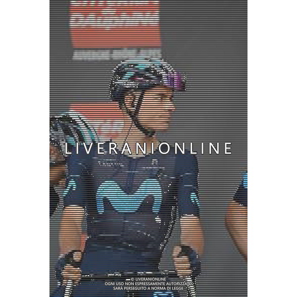 05-06-2022 Criterium Du Dauphine Libere; Tappa 01 La Voulte Sur Rhone - Beauchastel; 2022, Movistar; Mas, Enric; La Voulte Sur Rhone; ©SIROTTI/AGENZIA ALDO LIVERANI SAS
