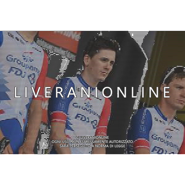 05-06-2022 Criterium Du Dauphine Libere; Tappa 01 La Voulte Sur Rhone - Beauchastel; 2022, Groupama - Fdj; Gaudu, David; La Voulte Sur Rhone; ©SIROTTI/AGENZIA ALDO LIVERANI SAS
