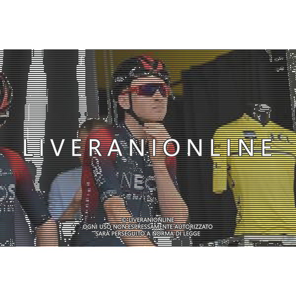 05-06-2022 Criterium Du Dauphine Libere; Tappa 01 La Voulte Sur Rhone - Beauchastel; 2022, Ineos - Grenadiers; Geoghegan, Hart Tao; La Voulte Sur Rhone; ©SIROTTI/AGENZIA ALDO LIVERANI SAS