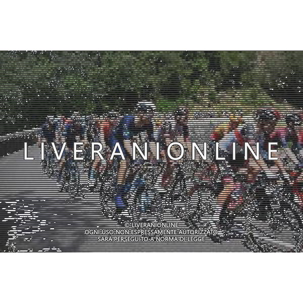 05-06-2022 Criterium Du Dauphine Libere; Tappa 01 La Voulte Sur Rhone - Beauchastel; 2022, Uae Emirates; 2022, Movistar; Ayuso, Juan; ©SIROTTI/AGENZIA ALDO LIVERANI SAS