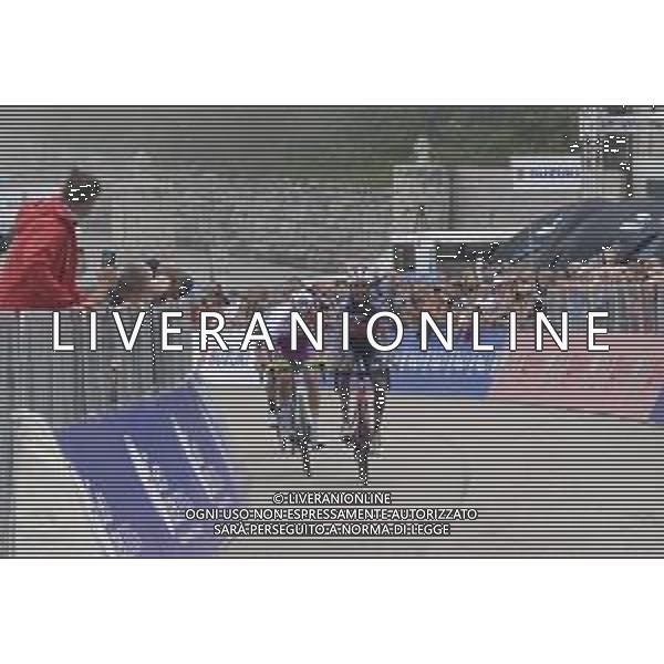 05-06-2022 Adriatica - Ionica Race; Tappa 02 Castelfranco Veneto - Monte Grappa; 2022, Drone Hopper - Androni; 2022, Bardiani - Csf Faizane; Tesfatsion, Natael; Zana, Filippo; Monte Grappa; ©SIROTTI/AGENZIA ALDO LIVERANI SAS