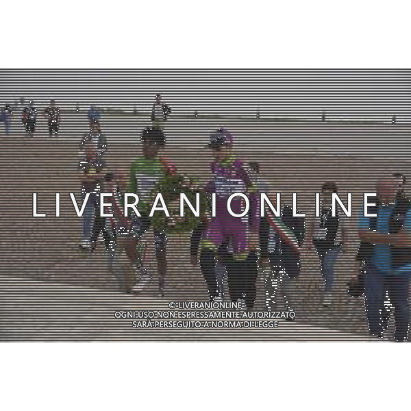 05-06-2022 Adriatica - Ionica Race; Tappa 02 Castelfranco Veneto - Monte Grappa; 2022, Drone Hopper - Androni; 2022, Bardiani - Csf Faizane; Tesfatsion, Natael; Zana, Filippo; Argentin, Moreno; Monte Grappa; ©SIROTTI/AGENZIA ALDO LIVERANI SAS