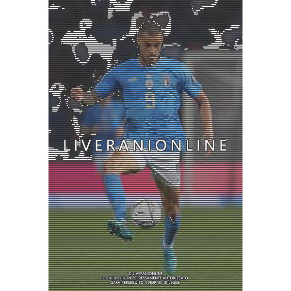 BOLOGNA - UEFA Nations League girone A gruppo 3 - ITALIA vs GERMANIA 04/06/2022 - nella foto: Scamacca Gianluca(Italia) ©Claudio Zamagni/Agenzi Aldo Liverani s.a.s.