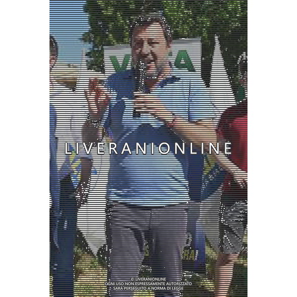 ¬© TVRG Matteo Salvini Magenta nella foto Matteo Salvini Magenta 06-06-2022 Il leader della Lega Nord Matteo Salvini ha partecipato ad un evento organizzato per sostenere il candidato sindaco del centrodestra Luca Del Gobbo alle prossime elezioni amministrative foto Roberto Garavaglia/ag. Aldo Liverani sas/AGENZIA ALDO LIVERANI SAS