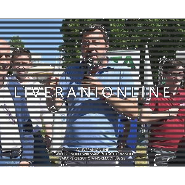 © TVRG Matteo Salvini Magenta nella foto Matteo Salvini Magenta 06-06-2022 Il leader della Lega Nord Matteo Salvini ha partecipato ad un evento organizzato per sostenere il candidato sindaco del centrodestra Luca Del Gobbo alle prossime elezioni amministrative foto Roberto Garavaglia/ag. Aldo Liverani sas/AGENZIA ALDO LIVERANI SAS