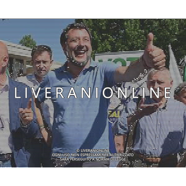 ¬© TVRG Matteo Salvini Magenta nella foto Matteo Salvini Magenta 06-06-2022 Il leader della Lega Nord Matteo Salvini ha partecipato ad un evento organizzato per sostenere il candidato sindaco del centrodestra Luca Del Gobbo alle prossime elezioni amministrative foto Roberto Garavaglia/ag. Aldo Liverani sas/AGENZIA ALDO LIVERANI SAS