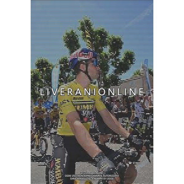 06-06-2022 Criterium Du Dauphine Libere; Tappa 02 Saint Peray - Brives Charensac; 2022, Jumbo - Visma; Van Aert, Wout; Saint Peray; ©SIROTTI/AGENZIA ALDO LIVERANI SAS
