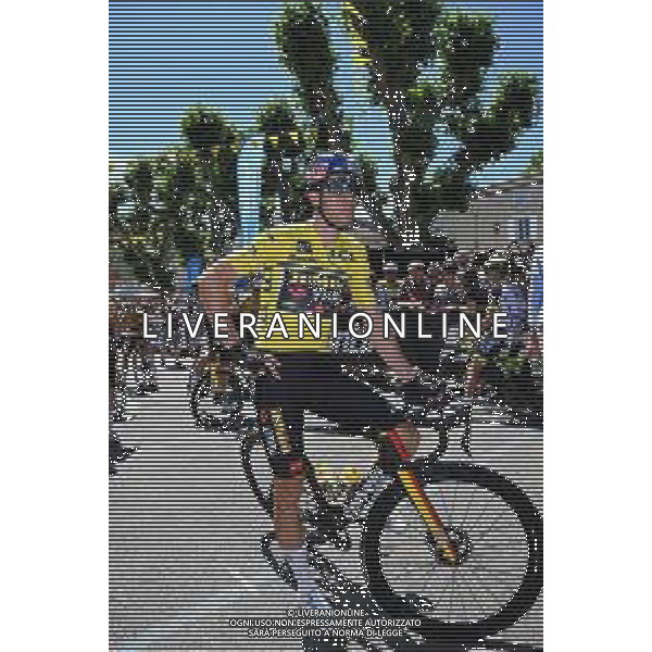 06-06-2022 Criterium Du Dauphine Libere; Tappa 02 Saint Peray - Brives Charensac; 2022, Jumbo - Visma; Van Aert, Wout; Saint Peray; ©SIROTTI/AGENZIA ALDO LIVERANI SAS
