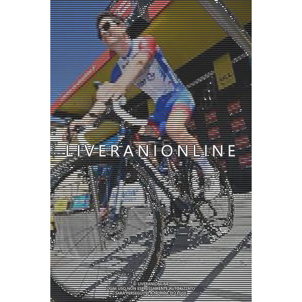 06-06-2022 Criterium Du Dauphine Libere; Tappa 02 Saint Peray - Brives Charensac; 2022, Groupama - Fdj; Gaudu, David; Saint Peray; ©SIROTTI/AGENZIA ALDO LIVERANI SAS