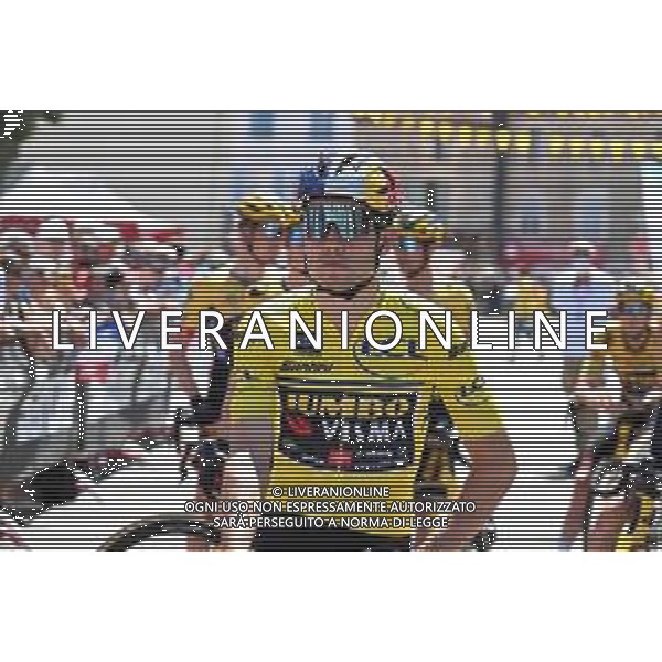 06-06-2022 Criterium Du Dauphine Libere; Tappa 02 Saint Peray - Brives Charensac; 2022, Jumbo - Visma; Van Aert, Wout; Saint Peray; ©SIROTTI/AGENZIA ALDO LIVERANI SAS