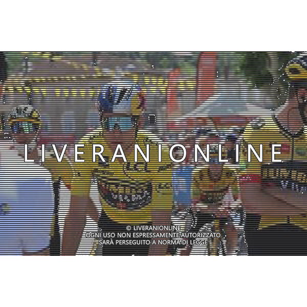 06-06-2022 Criterium Du Dauphine Libere; Tappa 02 Saint Peray - Brives Charensac; 2022, Jumbo - Visma; Van Aert, Wout; Saint Peray; ©SIROTTI/AGENZIA ALDO LIVERANI SAS