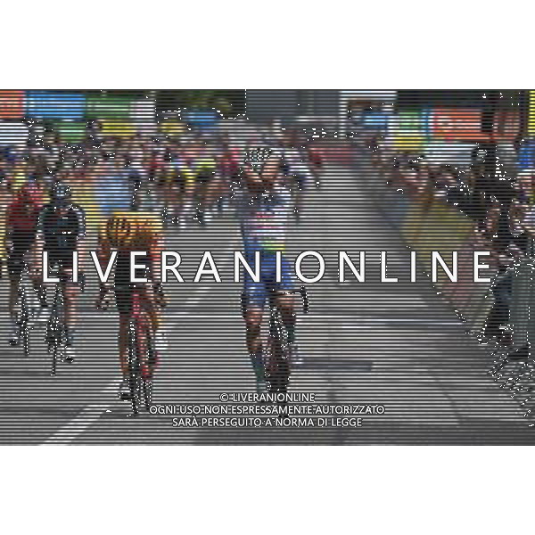 06-06-2022 Criterium Du Dauphine Libere; Tappa 02 Saint Peray - Brives Charensac; 2022, Totalenergie; 2022, Uno - X; Vuillermoz, Alexis; Skaarseth Anders, ; Brives Charensac; ©SIROTTI/AGENZIA ALDO LIVERANI SAS