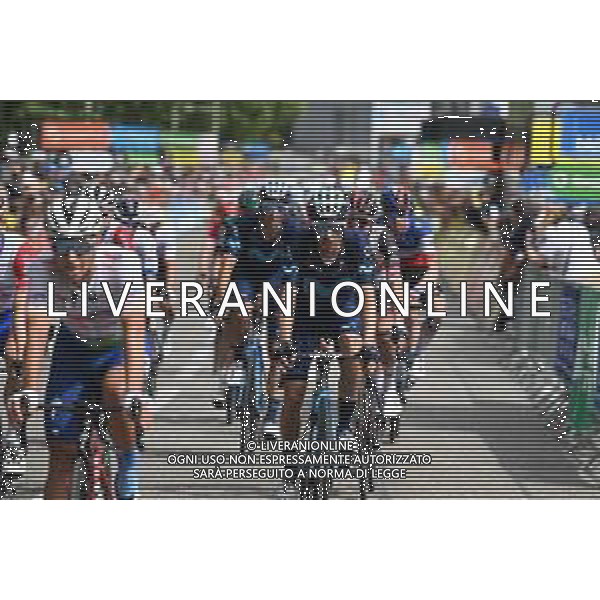 06-06-2022 Criterium Du Dauphine Libere; Tappa 02 Saint Peray - Brives Charensac; 2022, Movistar; Mas, Enric; Brives Charensac; ©SIROTTI/AGENZIA ALDO LIVERANI SAS