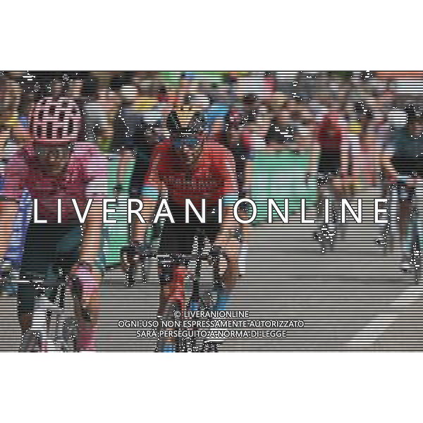 06-06-2022 Criterium Du Dauphine Libere; Tappa 02 Saint Peray - Brives Charensac; 2022, Bahrain - Victorious; Caruso, Damiano; Brives Charensac; ©SIROTTI/AGENZIA ALDO LIVERANI SAS