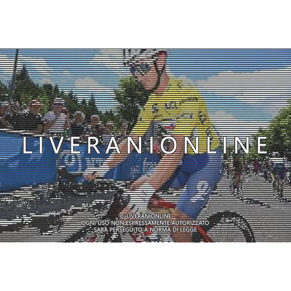 07-06-2022 Criterium Du Dauphine Libere; Tappa 03 Saint Paulien - Chastreix Sancy; 2022, Totalenergie; Vuillermoz, Alexis; Saint Paulien; ©SIROTTI/AGENZIA ALDO LIVERANI SAS