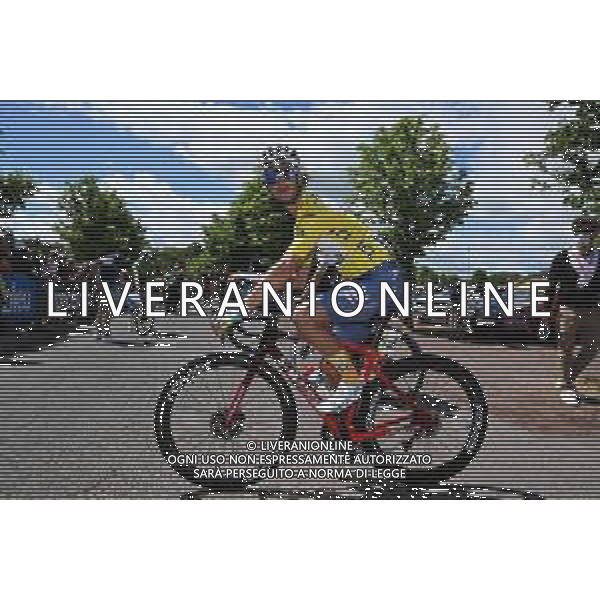 07-06-2022 Criterium Du Dauphine Libere; Tappa 03 Saint Paulien - Chastreix Sancy; 2022, Totalenergie; Vuillermoz, Alexis; Saint Paulien; ©SIROTTI/AGENZIA ALDO LIVERANI SAS