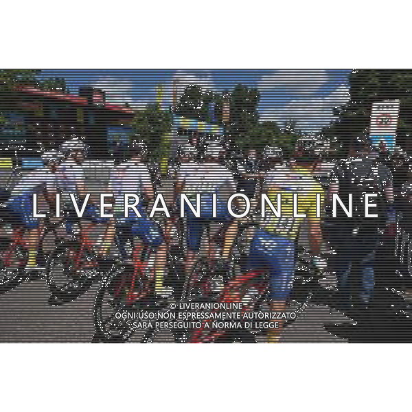 07-06-2022 Criterium Du Dauphine Libere; Tappa 03 Saint Paulien - Chastreix Sancy; 2022, Totalenergie; Vuillermoz, Alexis; Saint Paulien; ©SIROTTI/AGENZIA ALDO LIVERANI SAS