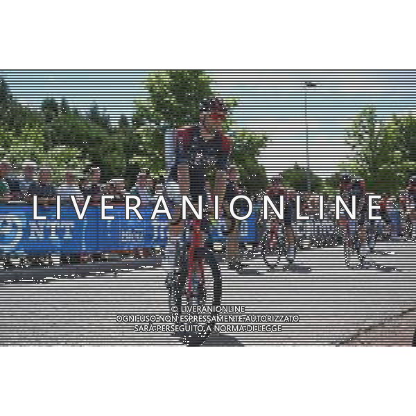 07-06-2022 Criterium Du Dauphine Libere; Tappa 03 Saint Paulien - Chastreix Sancy; 2022, Ineos - Grenadiers; Ganna, Filippo; Saint Paulien; ©SIROTTI/AGENZIA ALDO LIVERANI SAS