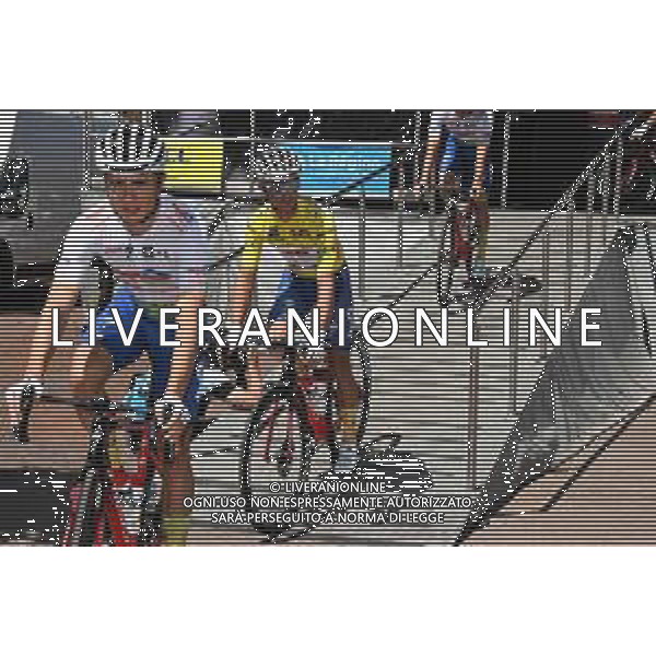 07-06-2022 Criterium Du Dauphine Libere; Tappa 03 Saint Paulien - Chastreix Sancy; 2022, Totalenergie; Vuillermoz, Alexis; Saint Paulien; ©SIROTTI/AGENZIA ALDO LIVERANI SAS