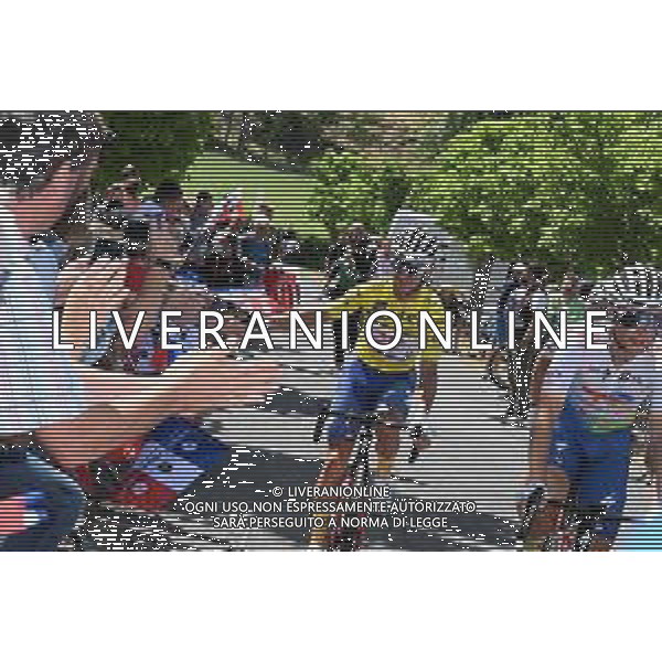 07-06-2022 Criterium Du Dauphine Libere; Tappa 03 Saint Paulien - Chastreix Sancy; 2022, Totalenergie; Vuillermoz, Alexis; Saint Paulien; ©SIROTTI/AGENZIA ALDO LIVERANI SAS