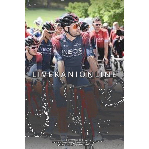 07-06-2022 Criterium Du Dauphine Libere; Tappa 03 Saint Paulien - Chastreix Sancy; 2022, Ineos - Grenadiers; Ganna, Filippo; Saint Paulien; ©SIROTTI/AGENZIA ALDO LIVERANI SAS
