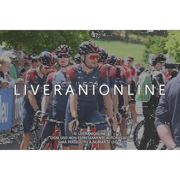 07-06-2022 Criterium Du Dauphine Libere; Tappa 03 Saint Paulien - Chastreix Sancy; 2022, Ineos - Grenadiers; Ganna, Filippo; Saint Paulien; ©SIROTTI/AGENZIA ALDO LIVERANI SAS