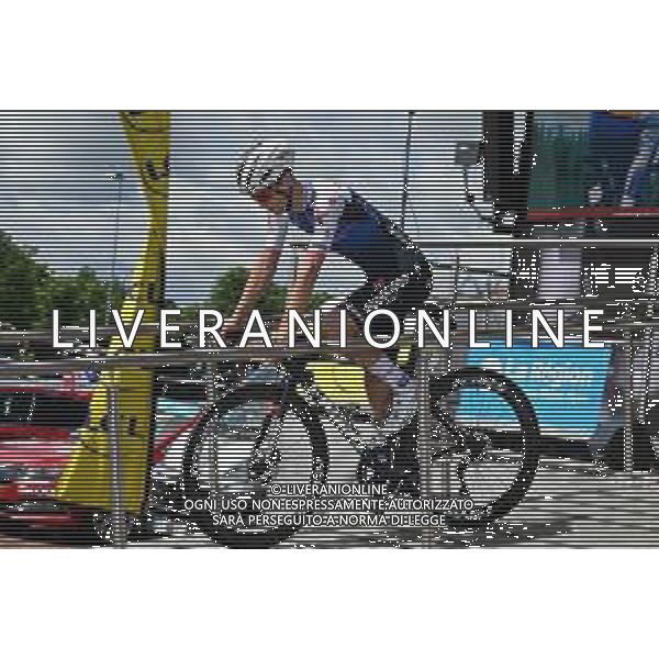 07-06-2022 Criterium Du Dauphine Libere; Tappa 03 Saint Paulien - Chastreix Sancy; 2022, Quick Step - Alpha Vinyl; Bagioli, Andrea; Saint Paulien; ©SIROTTI/AGENZIA ALDO LIVERANI SAS