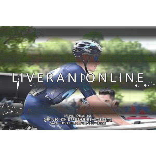 07-06-2022 Criterium Du Dauphine Libere; Tappa 03 Saint Paulien - Chastreix Sancy; 2022, Movistar; Mas, Enric; Saint Paulien; ©SIROTTI/AGENZIA ALDO LIVERANI SAS