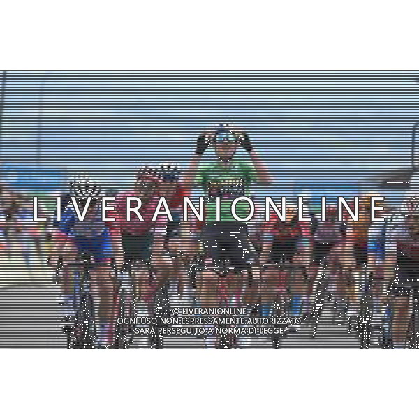 07-06-2022 Criterium Du Dauphine Libere; Tappa 03 Saint Paulien - Chastreix Sancy; 2022, Groupama - Fdj; 2022, Jumbo - Visma; Gaudu, David; Van Aert, Wout; Chastreix Sancy; ©SIROTTI/AGENZIA ALDO LIVERANI SAS